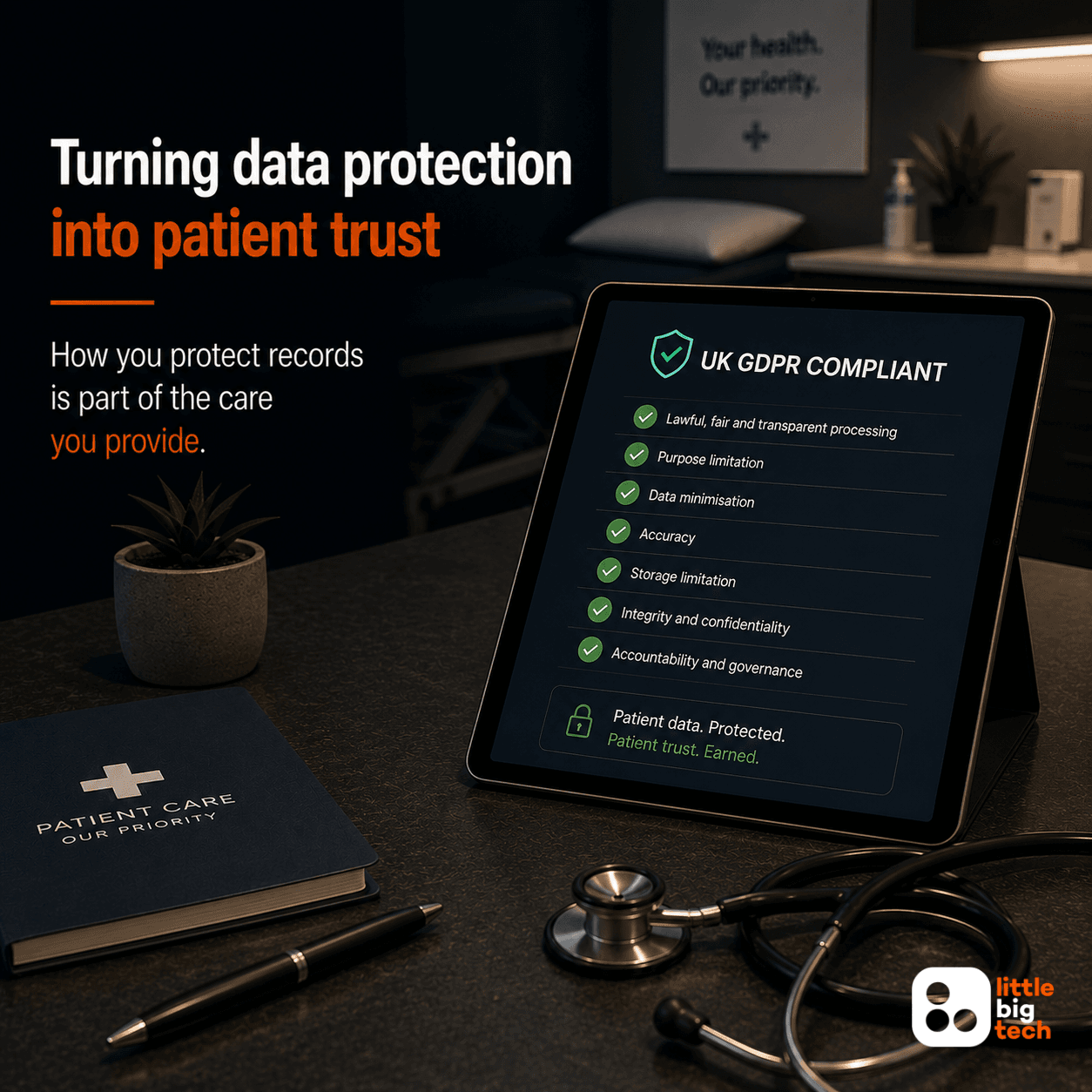 Turning Data Protection Into Patient Trust