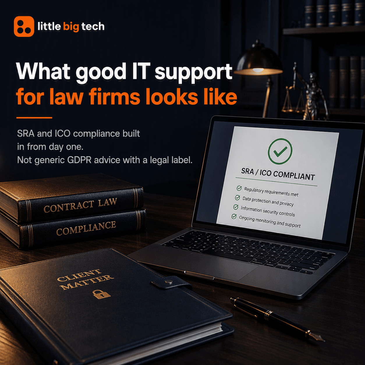 What Good IT Support for Law Firms Actually Looks Like