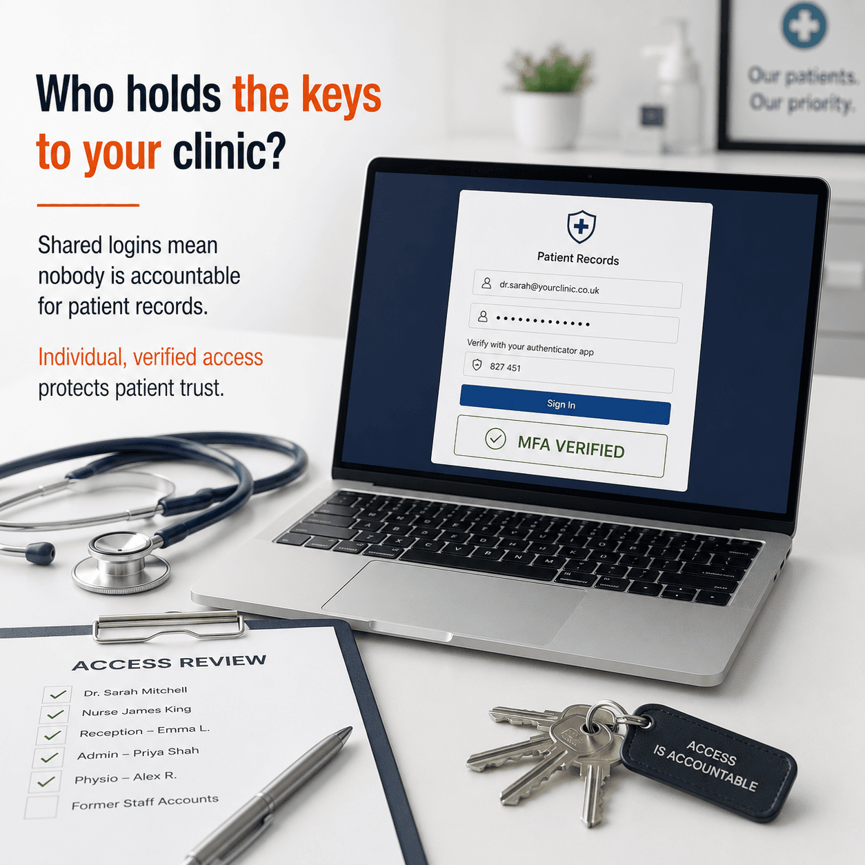 Who Holds the Keys to Your Clinic?