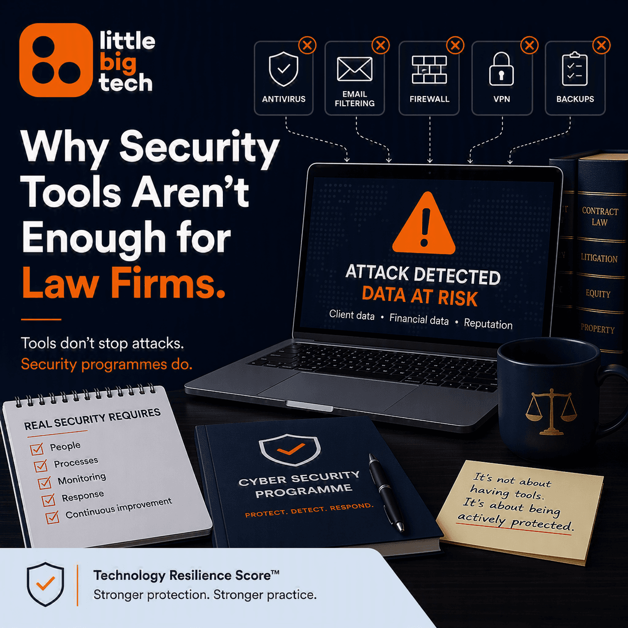 Why Security Tools Aren't Enough for Law Firms