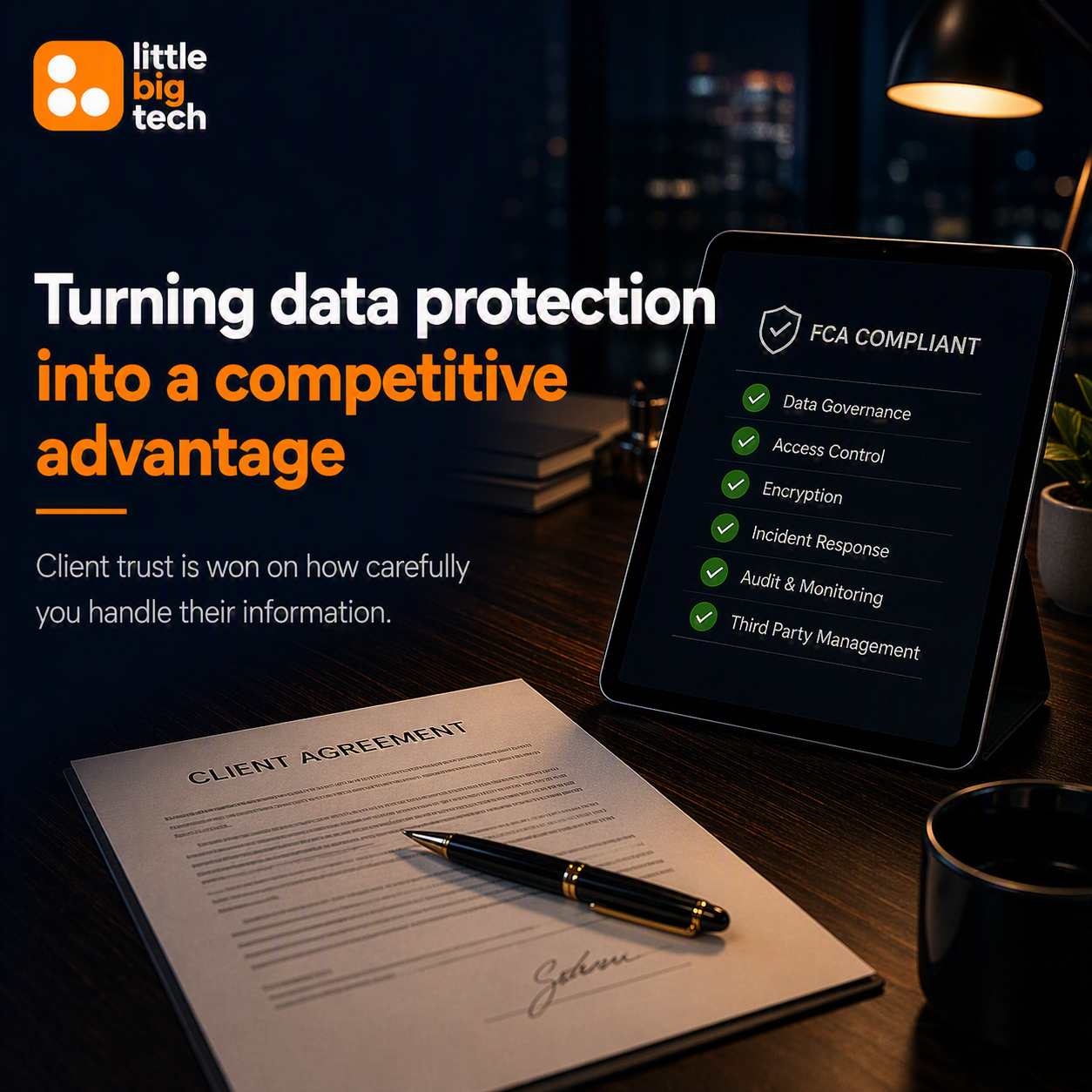 Data Protection as a Financial Edge