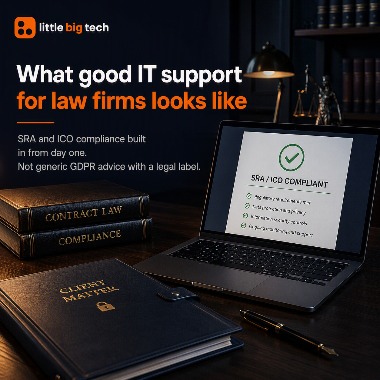 What Good IT Support for Law Firms Actually Looks Like