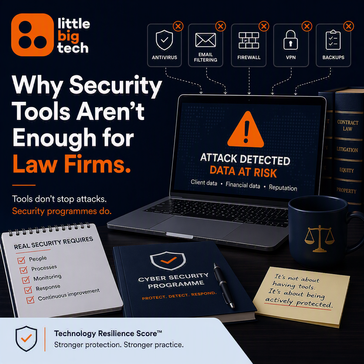 Why Security Tools Aren't Enough for Law Firms