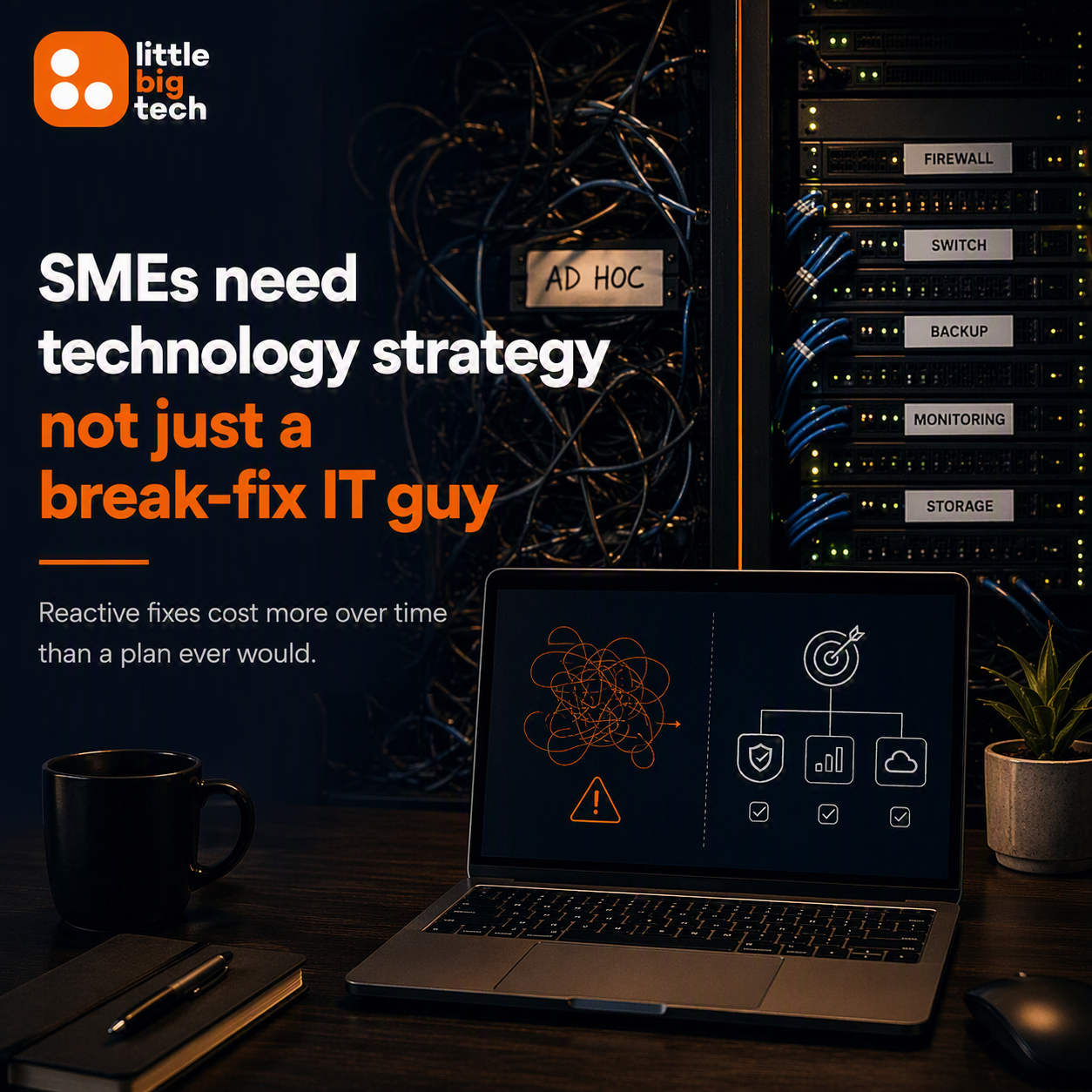 Why SMEs Need Strategy, Not Break-Fix IT