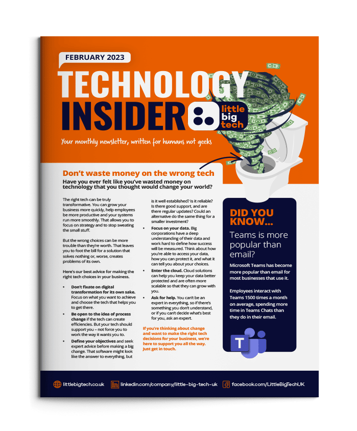 Technology Insider brochure
