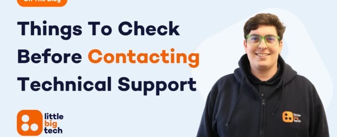 Before Contacting IT Support Services